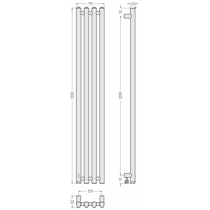 Сунержа 31-0886-1259 полотенцесушитель электрический