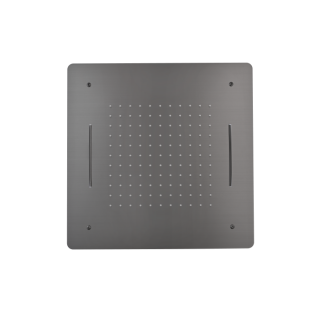 Boheme 428-GM верхний душ 60x60 Gun Metall