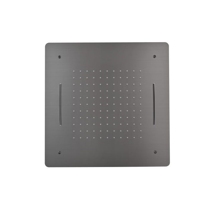 Boheme 428-GM верхний душ 60x60 Gun Metall