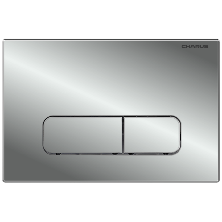 Клавиша смыва Charus Elegia хром - современный стиль, FP.320.21.01