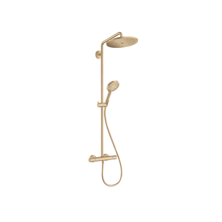 Hansgrohe Croma Select S Душевая система термостатическая Brushed bronze