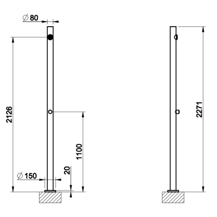 Gessi 63209#239 душевая система Steel Brushed
