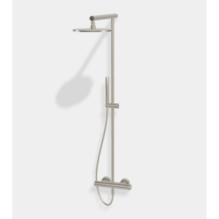 Fima Carlo Frattini Shower column Душевая система Brushed Nickel