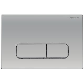 Charus Elegia Клавиша смыва хром матовый