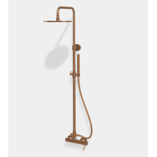Fima Carlo Frattini Shower column Душевая система Brushed Amber Bronze