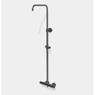 Fima Carlo Frattini Shower column Душевая система Black Chrome, Polished Black chrome