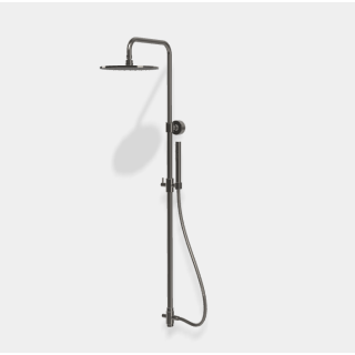 Fima Carlo Frattini Shower column Душевая система Black Chrome, Polished Black chrome
