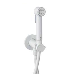 Bossini Paloma Brass Гигиенический душ Matt White, Bianco Opaco