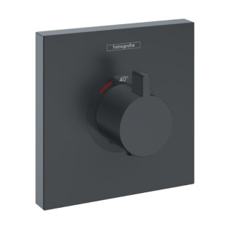 Hansgrohe ShowerSelect Смеситель термостатический для душа черный матовый