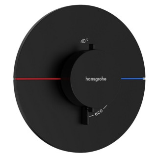 Hansgrohe ShowerSelect Comfort S Смеситель термостатический для душа черный матовый