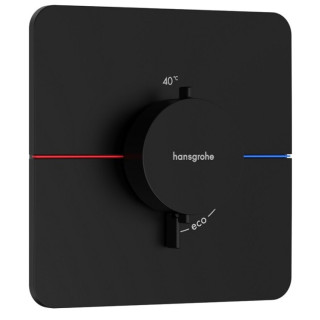 Hansgrohe ShowerSelect Comfort Q Смеситель термостатический для душа черный матовый