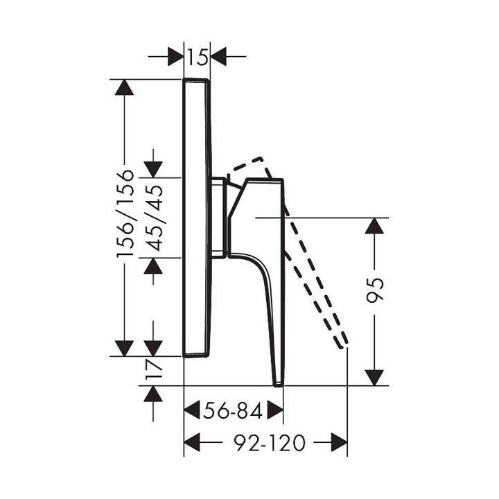 Hansgrohe 32565990 смеситель Metropol Gold