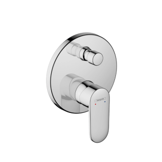 Hansgrohe Vernis Blend Смеситель для душа на 2 потребителя нержавеющая сталь