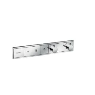 Hansgrohe RainSelect Смеситель термостатический для душа на 3 потребителя нержавеющая сталь