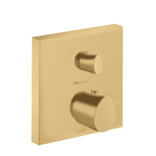 AXOR Starck Organic Смеситель термостатический для душа на 2 потребителя Brushed Gold