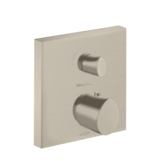 AXOR Starck Organic Смеситель термостатический для душа на 2 потребителя Brushed Nickel