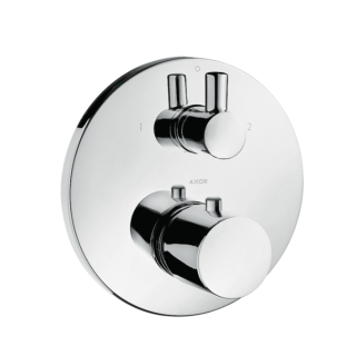 AXOR Uno Смеситель термостатический для душа на 2 потребителя нержавеющая сталь