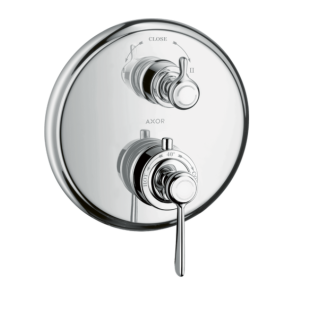 Axor Montreux Смеситель термостатический для душа на 2 потребителя нержавеющая сталь