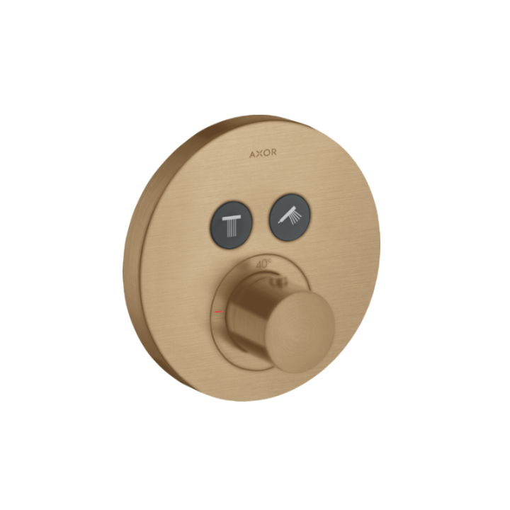 Axor 36723140 смеситель термостатический бронза