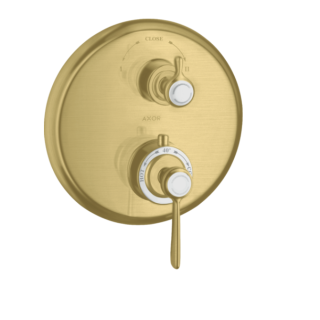 Axor Montreux Смеситель термостатический для душа на 2 потребителя Copper Brushed