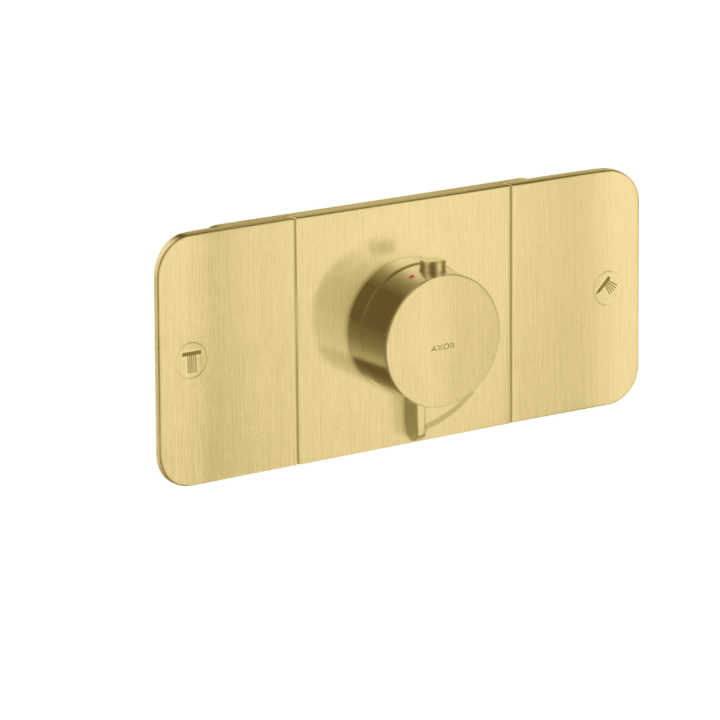 Axor 45712950 термостатический смеситель Copper Brushed