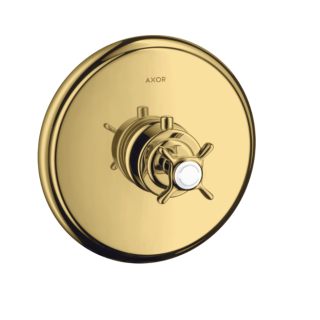 Axor Montreux Смеситель термостатический для душа Gold, Polished Gold