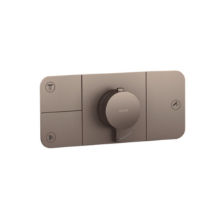 AXOR One Смеситель термостатический для душа на 3 потребителя Brushed Nickel