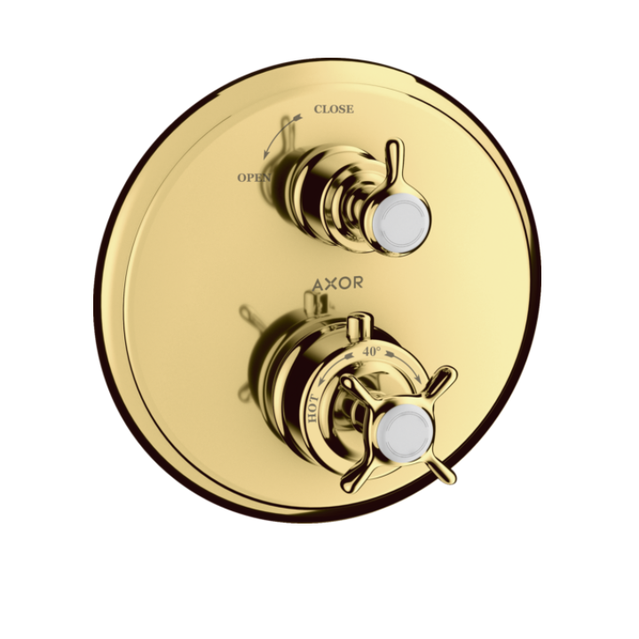 Axor 16800990 термостатический смеситель Gold