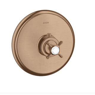Axor Montreux Смеситель термостатический для душа золото красное брашированное/шлифованное