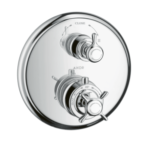 Axor Montreux Смеситель термостатический для душа на 2 потребителя нержавеющая сталь