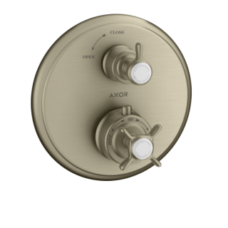 Axor Montreux Смеситель термостатический для душа Brushed Nickel