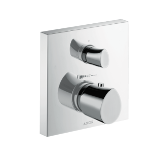 AXOR Starck Organic Смеситель термостатический для душа на 2 потребителя нержавеющая сталь