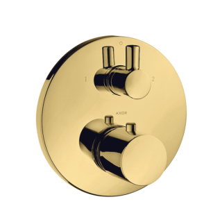 AXOR Uno Смеситель термостатический для душа на 2 потребителя Gold, Polished Gold