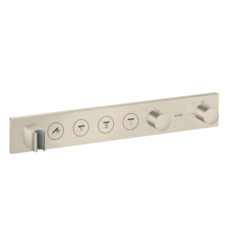 AXOR Showersolutions Смеситель термостатический для душа на 4 потребителя Brushed Nickel