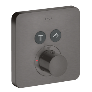 AXOR Showersolutions Смеситель термостатический для душа на 2 потребителя Brushed Black Chrome