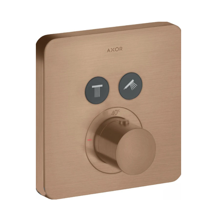 Axor 36707310 смеситель термостатический, золото