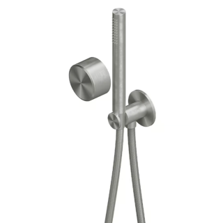 Quadro design Stereo Смеситель для душа Steel Brushed, Inox