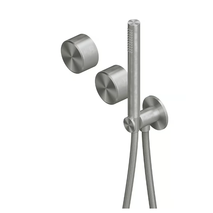 Quadro design 16 68 AS смеситель для душа, Inox