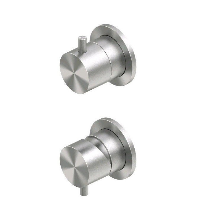 Quadro design 12 47.00 AS смеситель для душа Inox