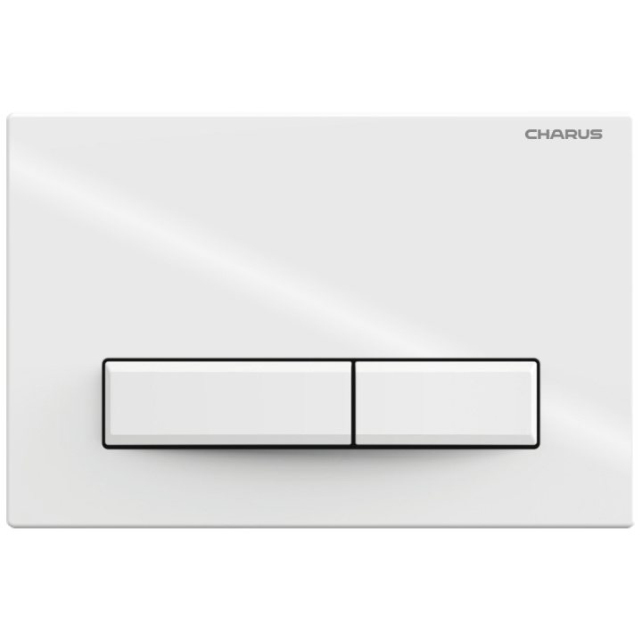 Клавиша смыва Charus Elegia белая – стиль и комфорт, FP.321.11.01