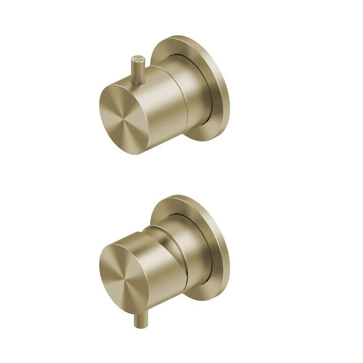 Quadro design 12 47.00 OC Смеситель Light Gold