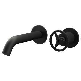 Remer Rubinetterie Chrono Смеситель для раковины черный матовый