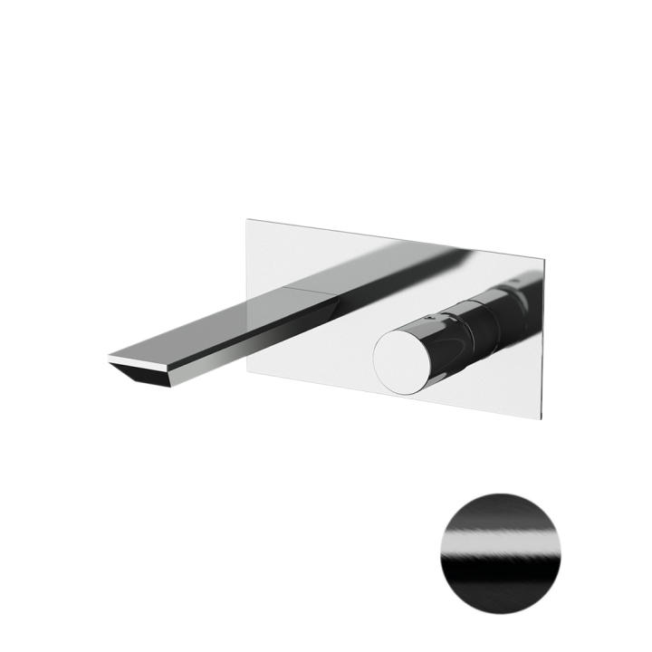 Remer EG515CFP смеситель черный брашированный хром