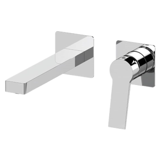 Remer Rubinetterie Slash & Dot Смеситель для раковины нержавеющая сталь