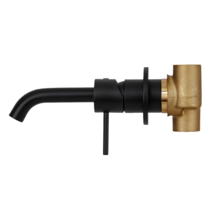 Remer X15PNO смеситель скрытый черный матовый