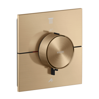 Axor 36752140 термостатический смеситель бронза