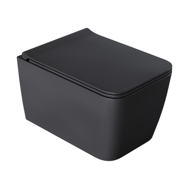 Boheme Zen 967-SET-A унитаз подвесной антрацит
