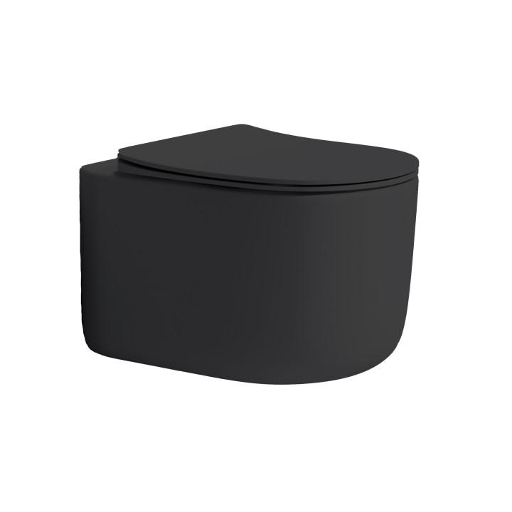 Boheme 969-SET-B унитаз подвесной Flow Black