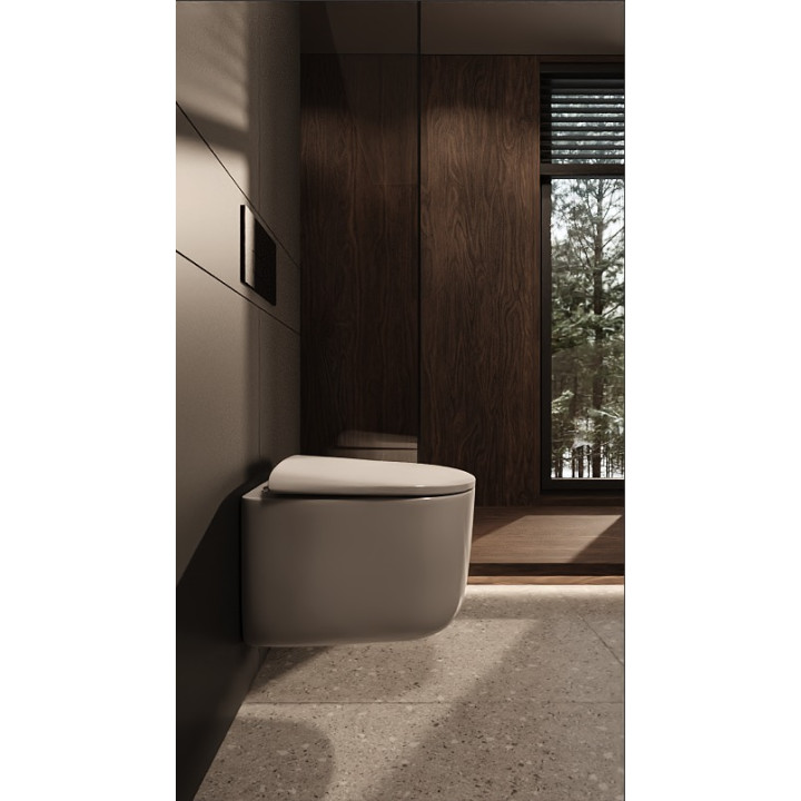 Boheme 969-SET-W унитаз подвесной Flow 36 см