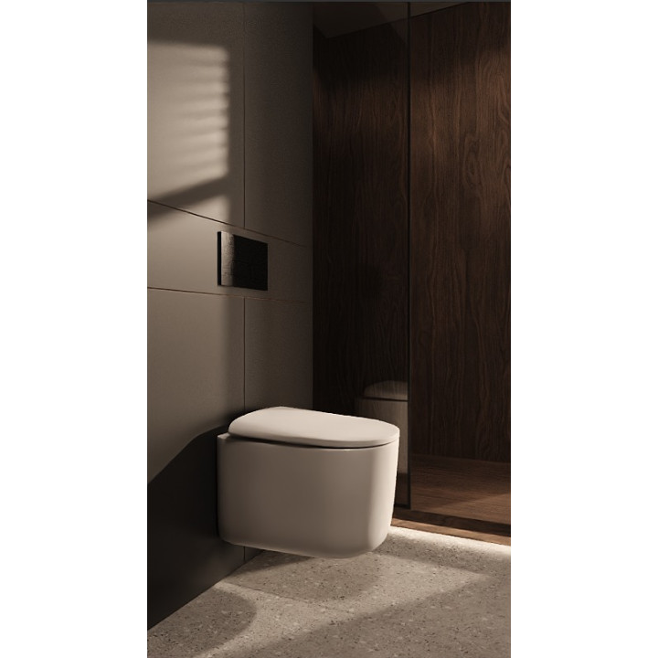 Boheme 969-SET-W унитаз подвесной Flow 36 см